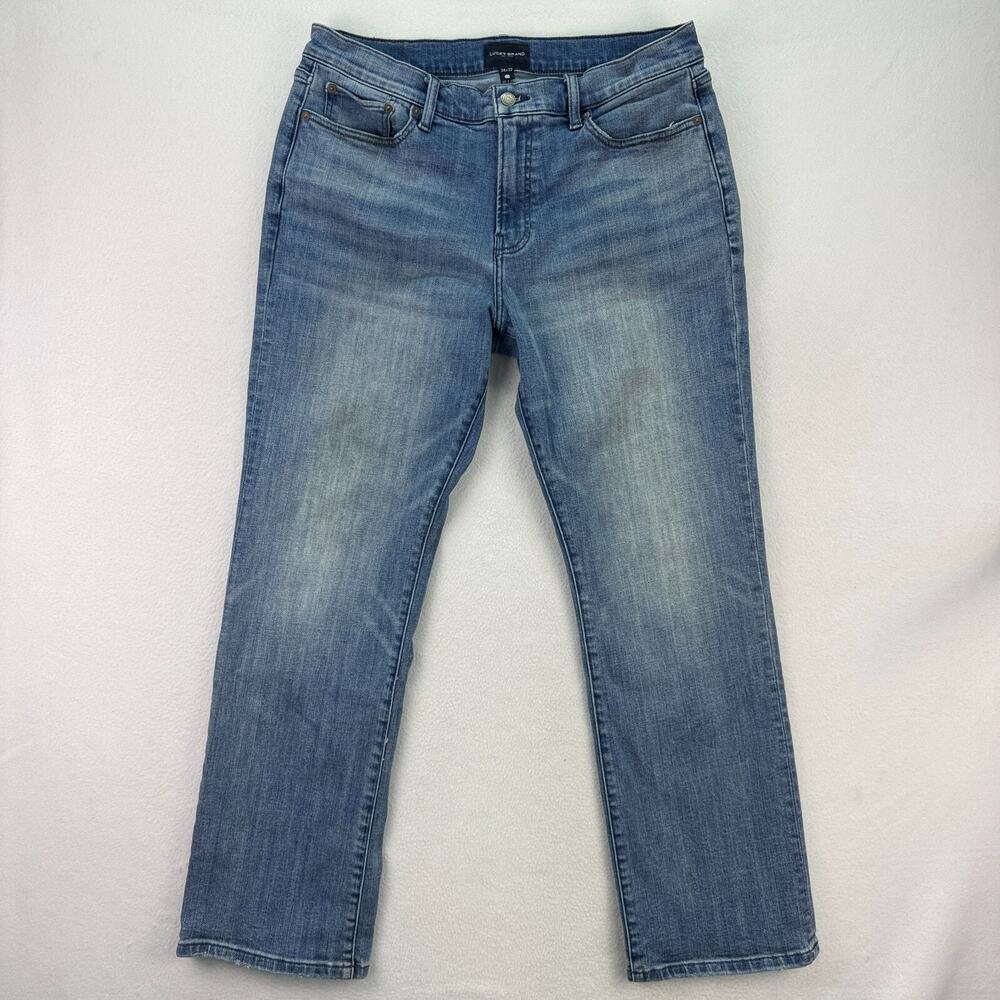 Lucky Brand Men's Easy Rider Boot Cut Light Wash Denim Jeans Size 34x32